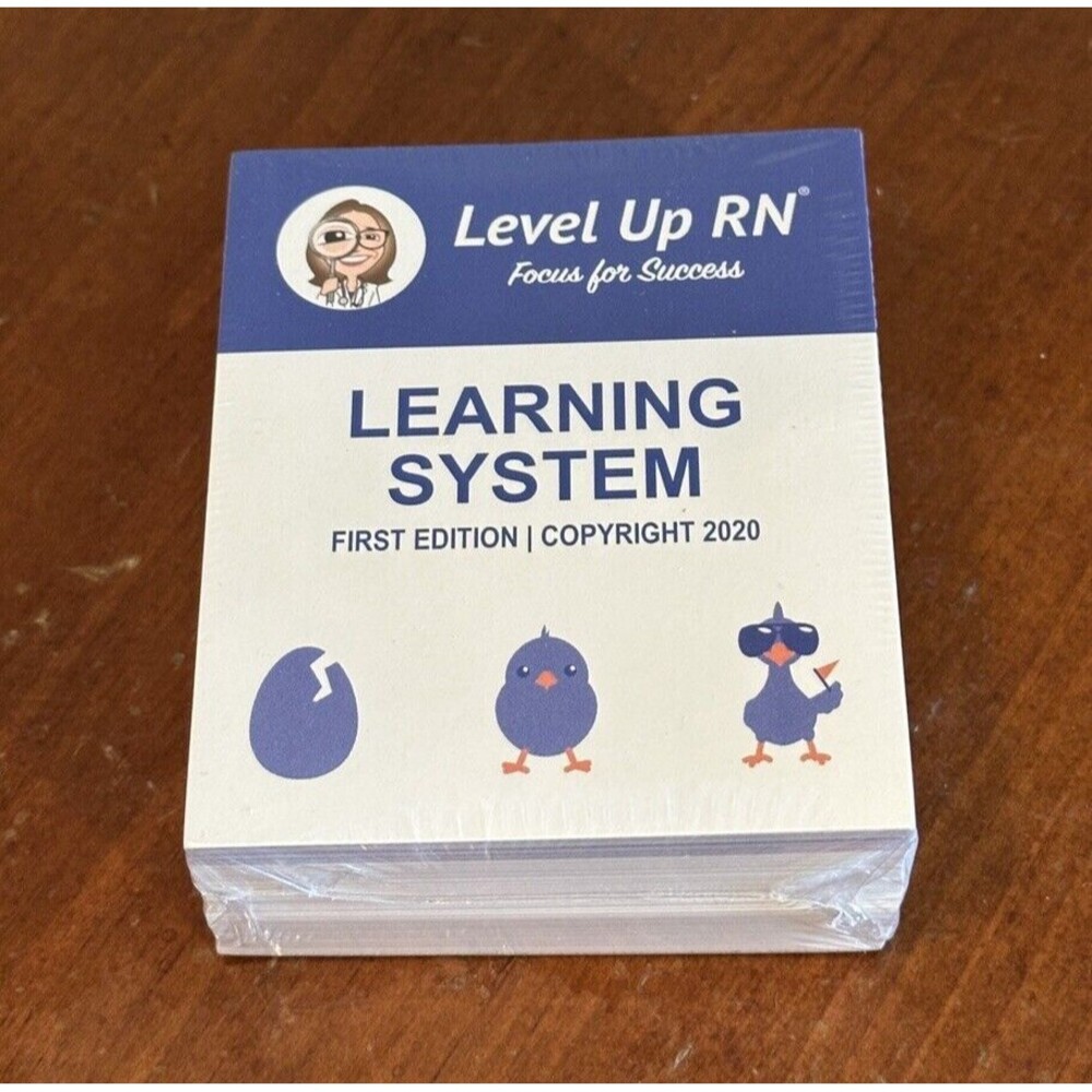 Level Up Rn Learning System First Edition 2020 Flash Cards